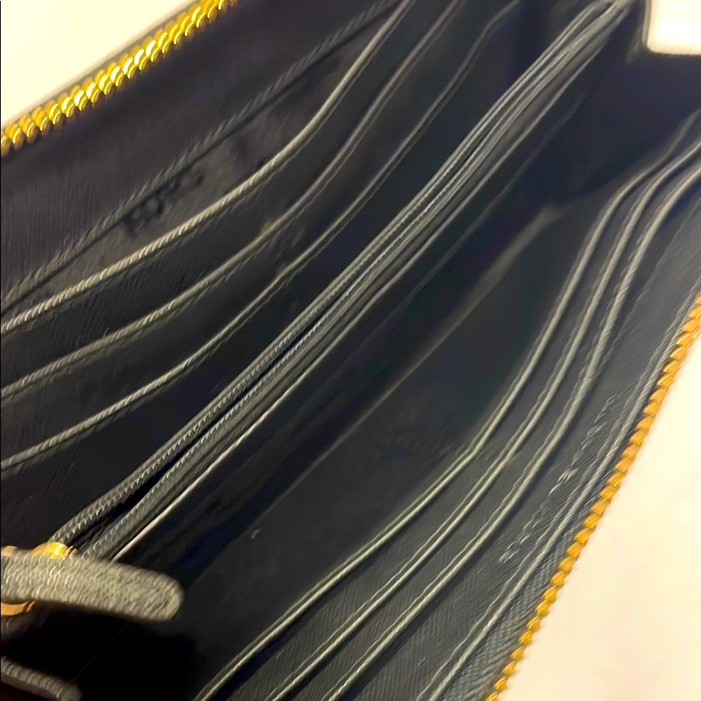 New Michael Kors Python Embossed Black Textured L… - image 8